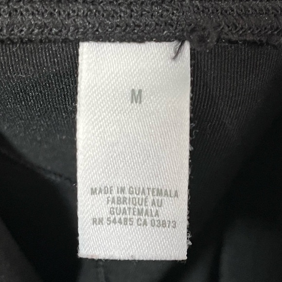 Aerie Chill. Play. Move. Black Mesh Panel Leggings - Size M - Picture 4 of 12